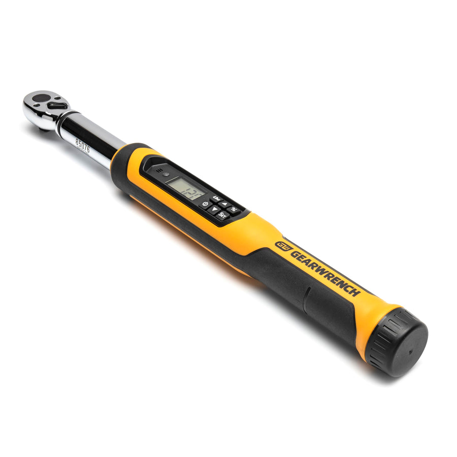 3/8 Drive GEARWRENCH Electronic Torque Wrench 7.4-99.6 FT LB - 85076