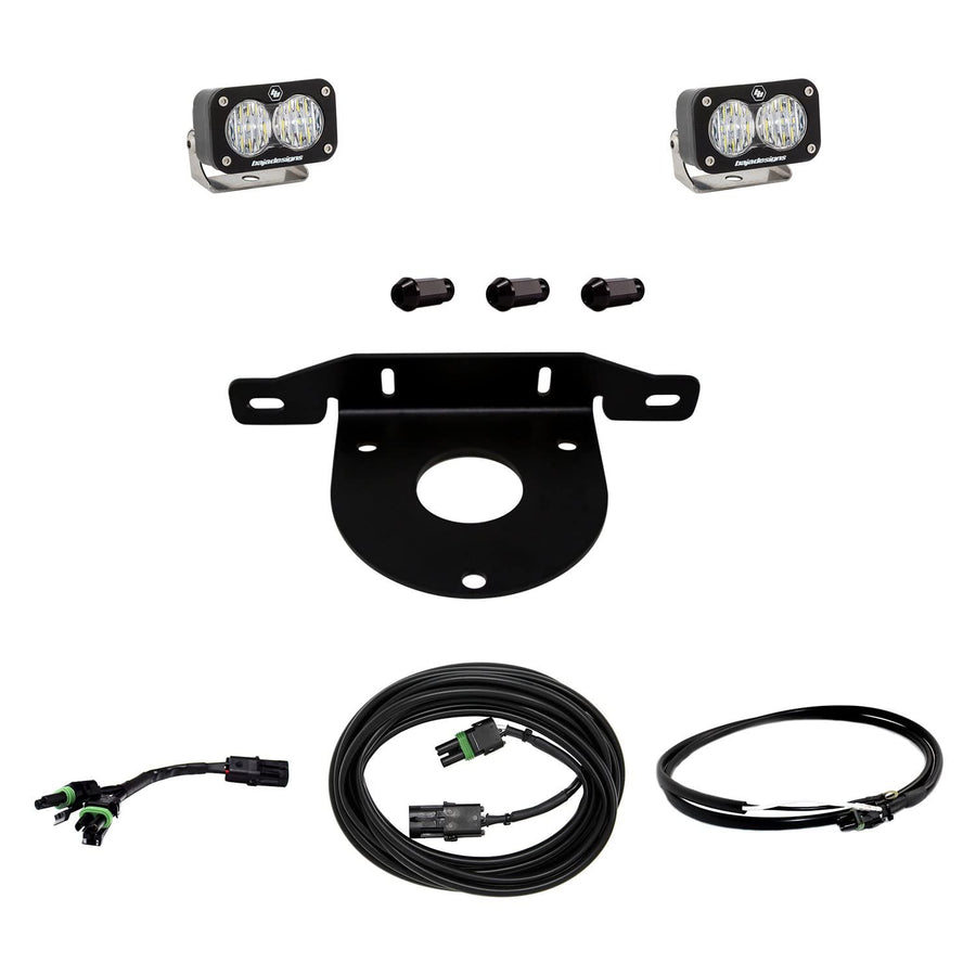 Dual S2 Sport BAJA DESIGN 2021+ fits Ford Bronco W/C Reverse Kit w/Upfitter - 447767UP, Multicoloured