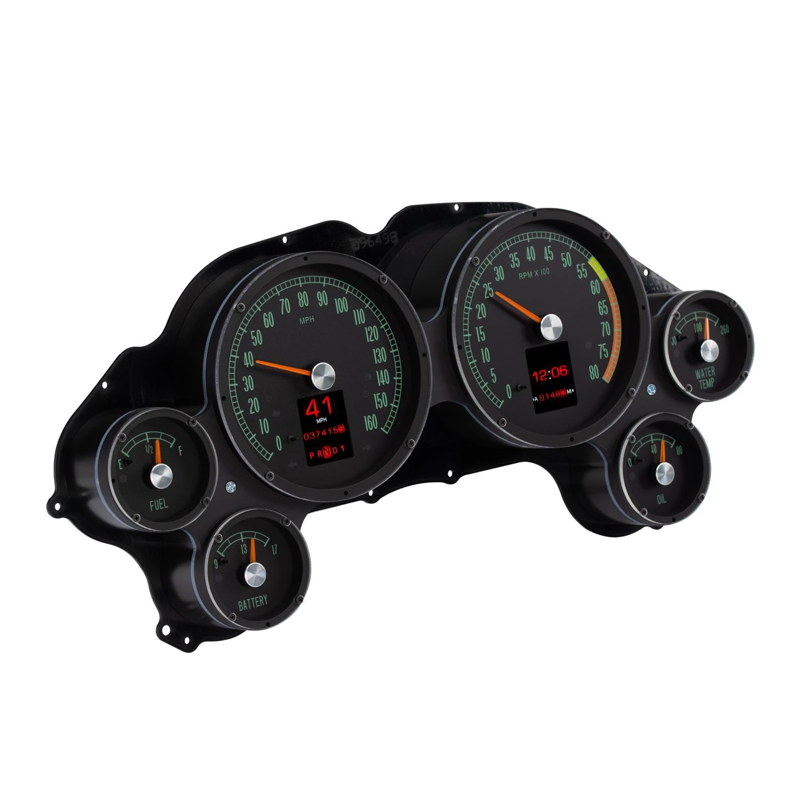 Dakota Digital Retrotech RTX-65C-VET-X Gauge Instrument System Compatible with 1965-67 Chevy Corvette