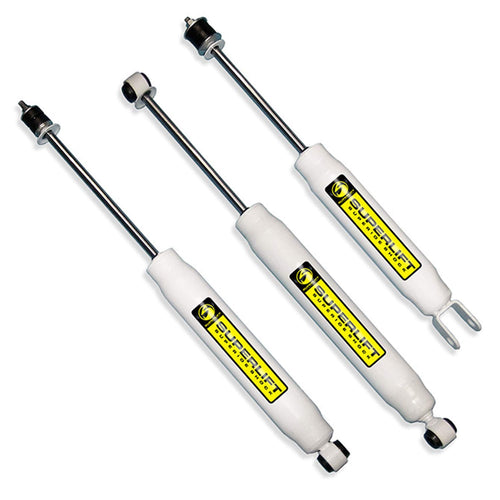SUPERLIFT SUSPENSION RealTruck Shadow Series Shock with Hardware | 26.00" Extended and 15.50" Collapsed ( Stem to Eye Mount ) | 87305 | Fits 1994-2001 Dodge RAM 1500; 1994-2002 Dodge RAM 2500