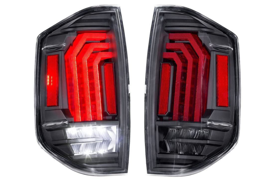 Morimoto LED XB Taillights Fits Toyota Tundra 14-21, Plug and Play Pair of Smoked Taillight Assemblies (LF705)