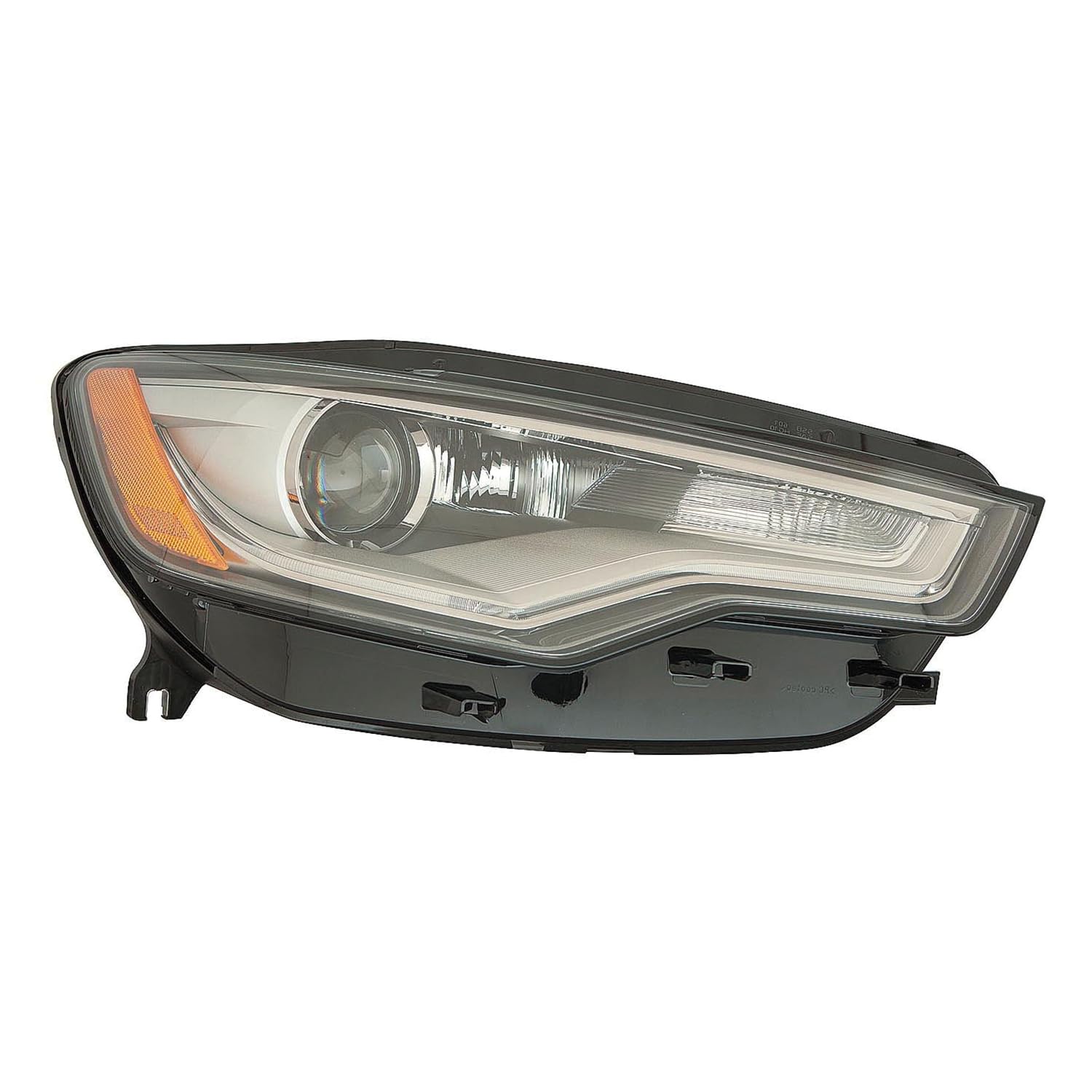 DEPO ACK Headlight for Audi A-6 2012 13 14 15 16 17 2018 Xenon without Auto Level Passenger Side CAPA | 4G0 941 044 E | AU2503170C