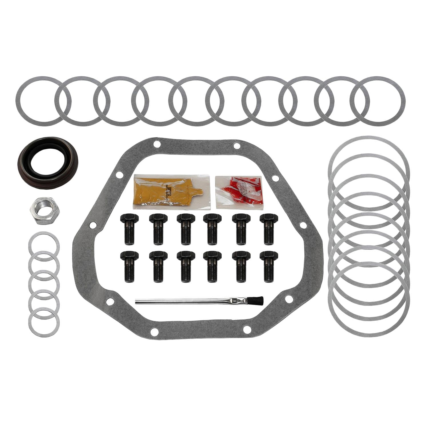 Differential Gear Install Kit Motive Gear D70IKH for Dana 70 HD, Rear Mini-Kit - Fits Chevrolet K30/R30/V30, Dodge D300/D350/Ram 3500/W300/W350, ford E-350/E-450/F-350