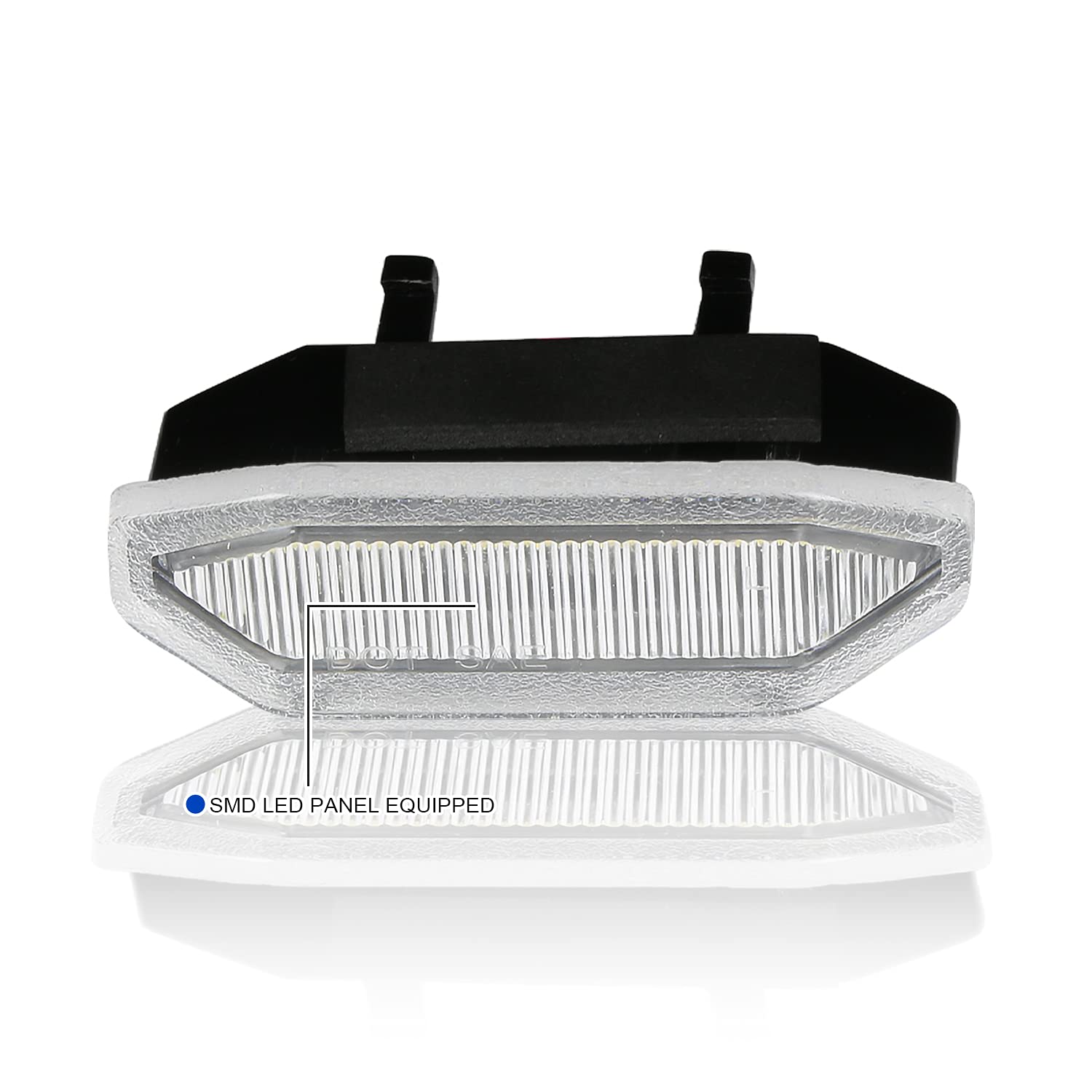 Front Grille Insert Led Drl Driving Lights Lamps SPEC-D TUNING Compatible with Ford Mustang 2015-2017 L+R Pair Assembly