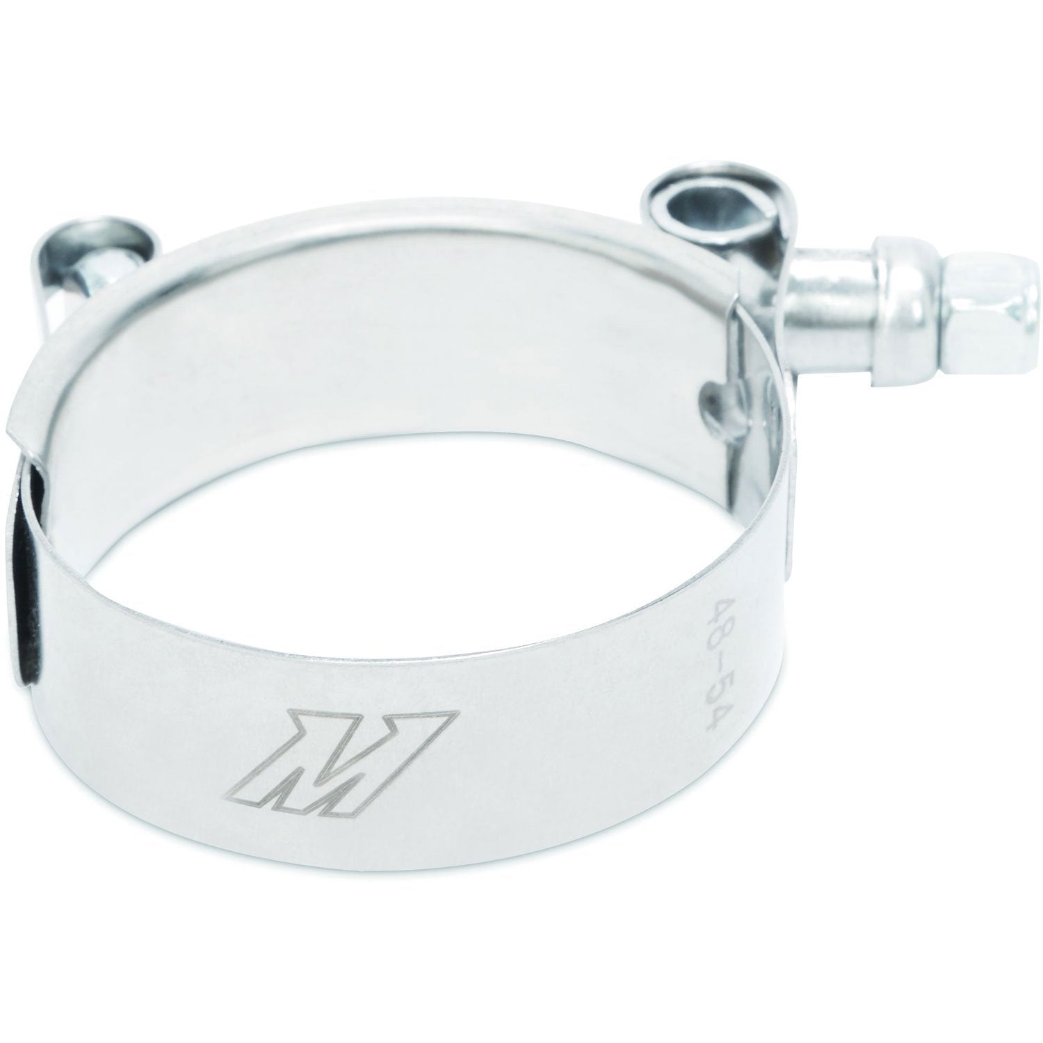 Stainless-Steel Mishimoto T-Bolt Clamp, 1.89" (48.01 mm) to 2.13" (54 mm)