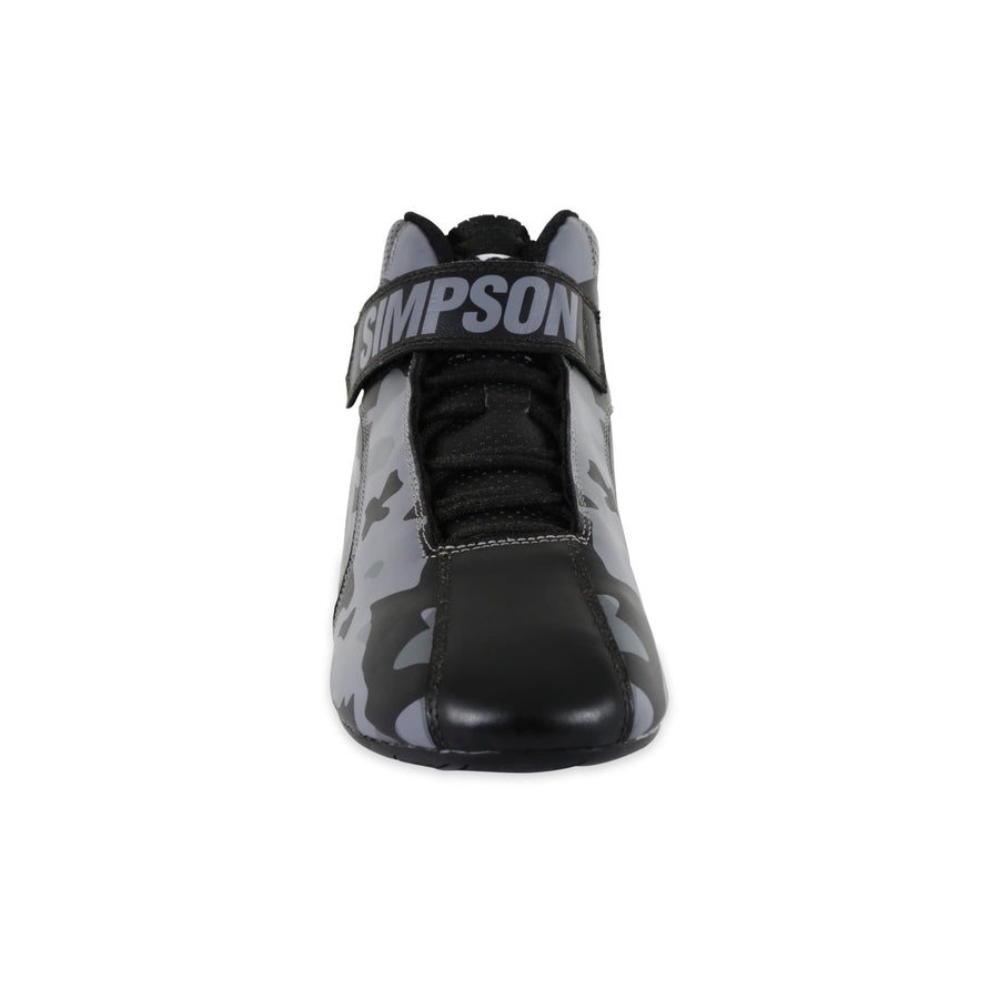 Simpson Racing DNA X2 Shoes Pair Adult Size 12 Blackout DX2120K