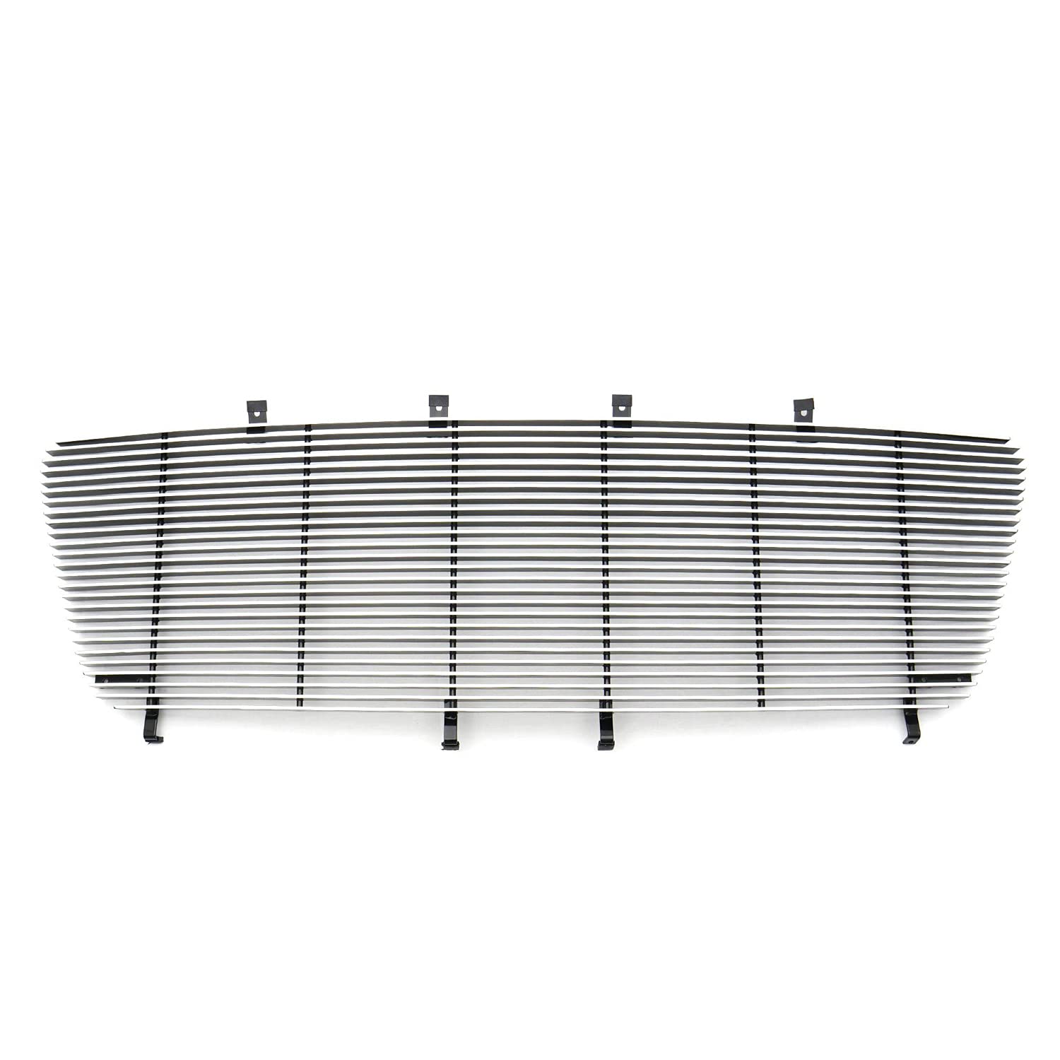 Horizontal T-Rex 21556 Aluminum Polished Finish Billet Grille Insert for Ford F150