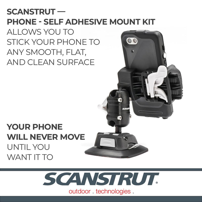 ROKK Mini Phone Mount kit Scanstrut with Self Adhesive Base