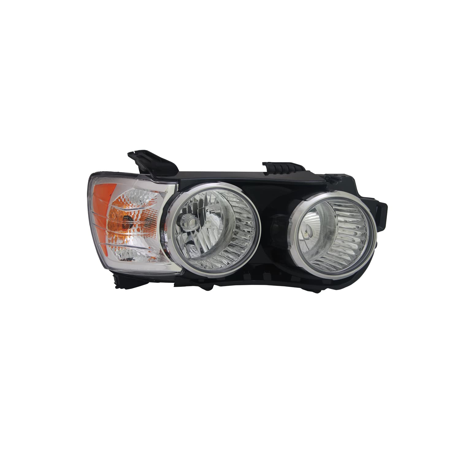 Right TYC Headlight Assembly Compatible with 2012-2016 Chevrolet Sonic