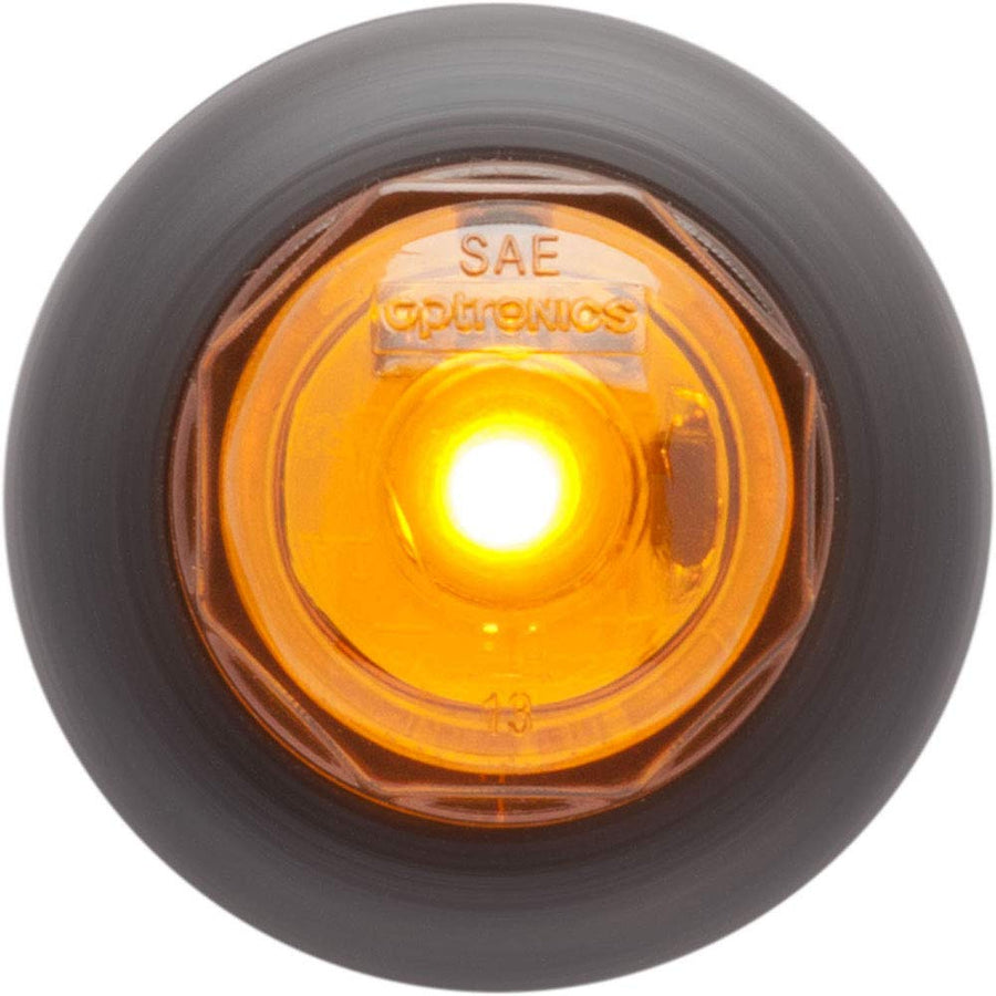 3/4" Amber LED Optronics MCL10AKBP Non-Directional Marker/Clearance Light Kit