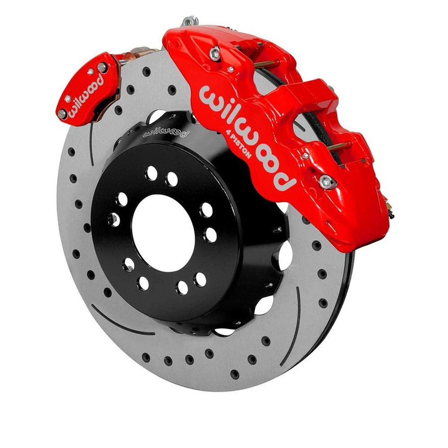 MC4 AERO4 Rear Kit,14.00, Drilled, Red