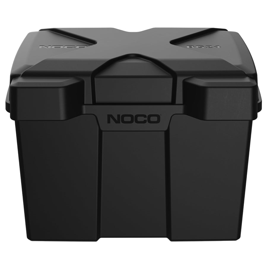 BG24 NOCO Snap-Top Battery Box, Group 24 12V Battery Box for Marine, Automotive, RV, Boat, Camper and Travel Trailer Batteries