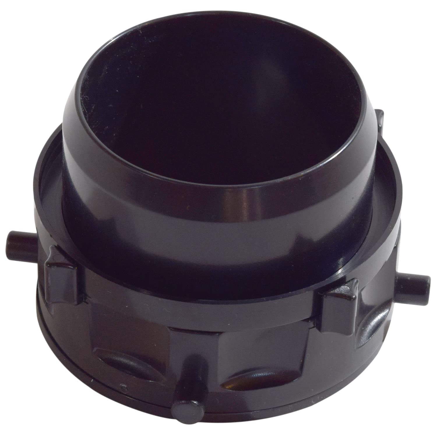 Black Valterra F02-2028 Rotating Bayonet Hose Fitting - Bulk