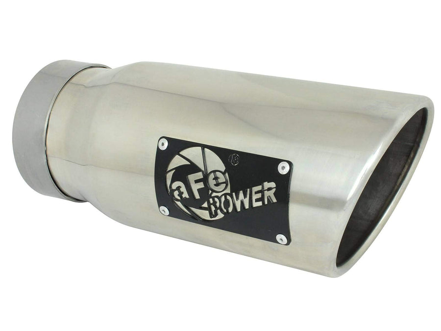 Apollo GT Series aFe Power 49-44108-P 3 IN 409 Stainless Steel Cat-Back Exhaust System w/Polish Tip