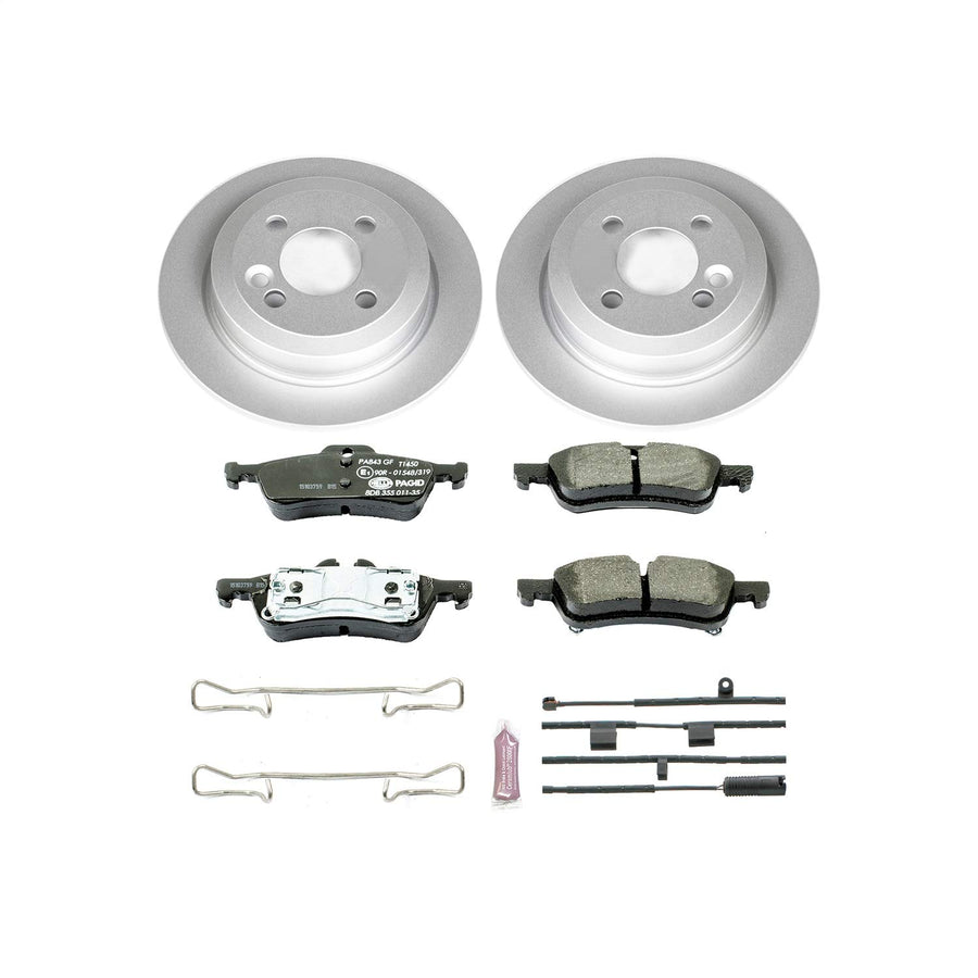 Rear Power Stop ESK6280 Euro-Stop Brake Kit For Mini Cooper 2007-2008 [Model Specific]