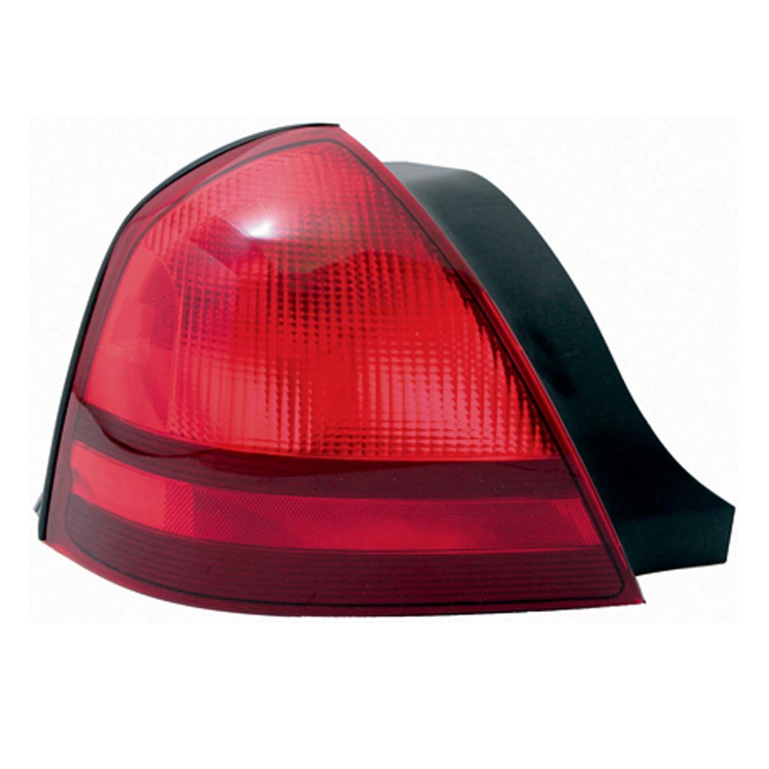 Left TYC Tail Light Assembly Compatible with 2003-2011 Mercury Grand Marquis