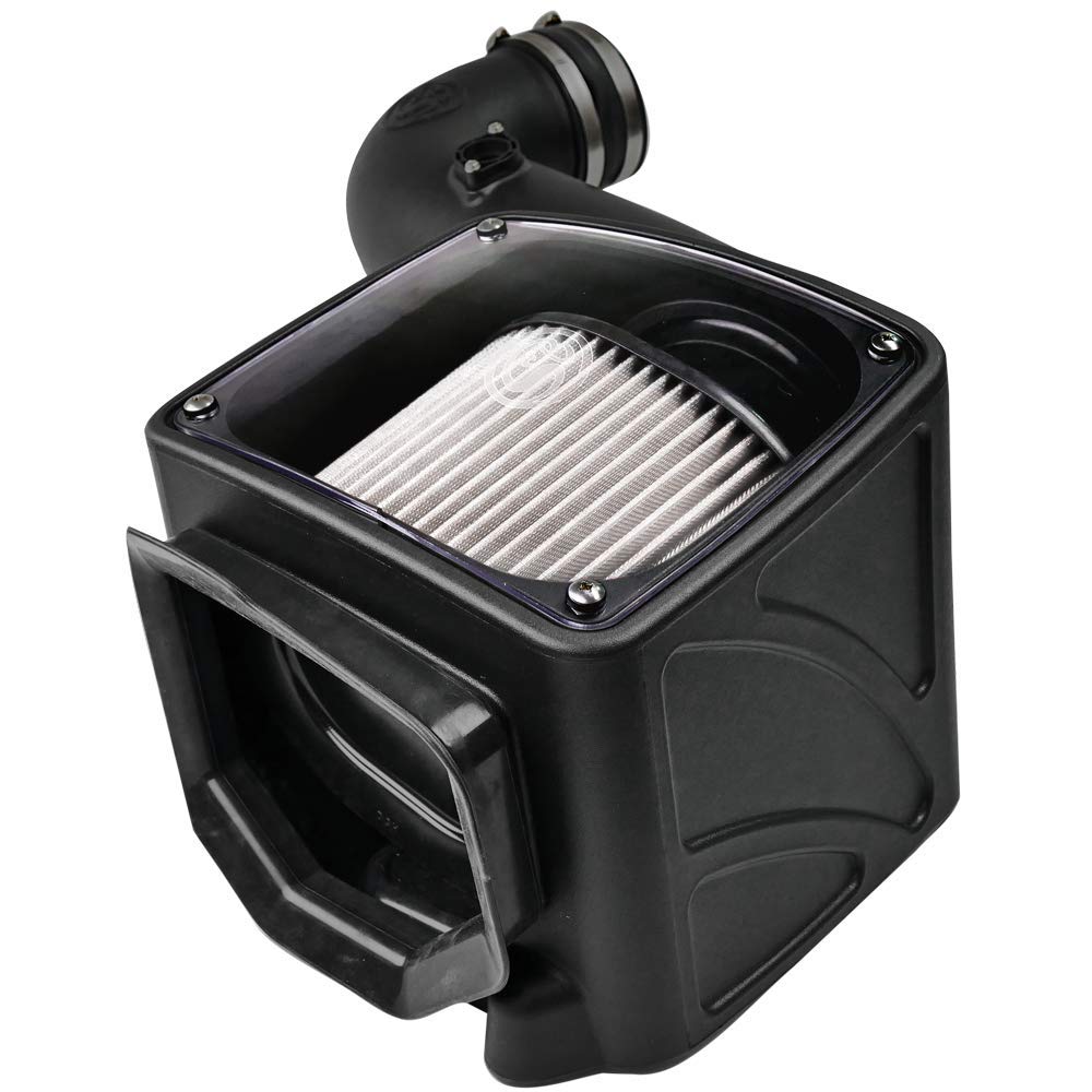 Cold Air Intake S&B Filters 75-5080D For 2006-2007 Chevy/GMC Duramax LLY-LBZ 6.6L (Dry Extendable Filter)