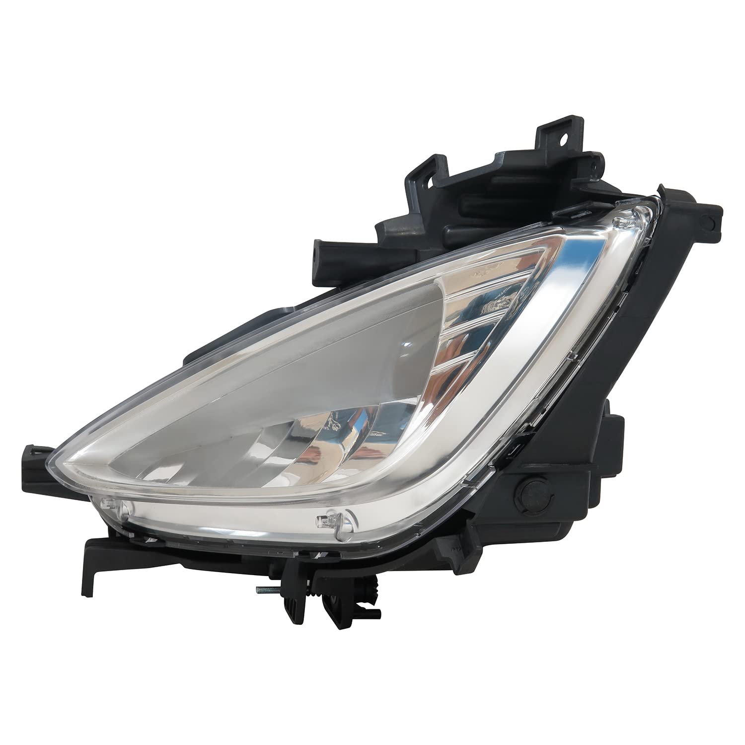 Left TYC Fog Light Assembly Compatible with 2013-2014 Hyundai Elantra