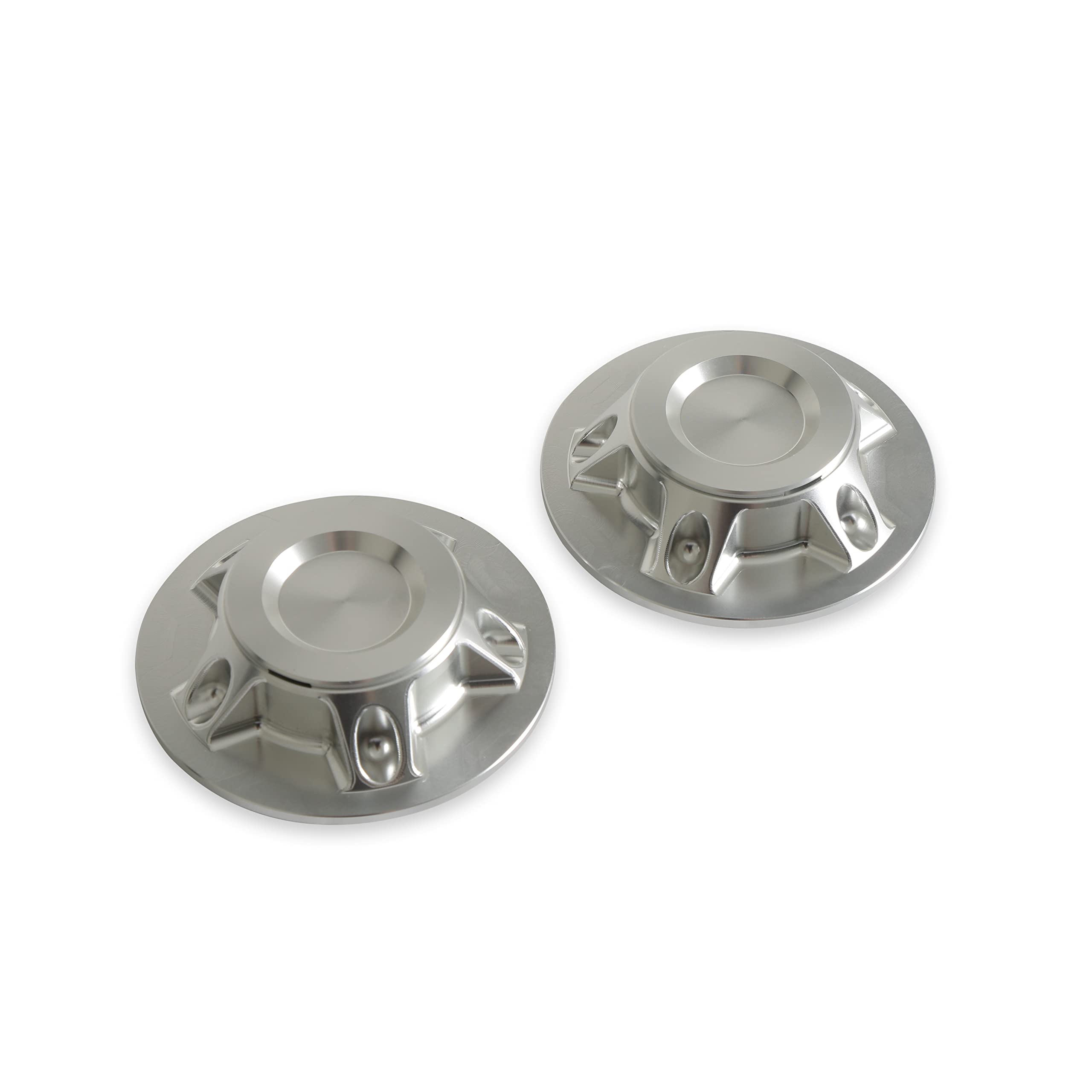 CA-280001-BL Drake Muscle Cars Strut Tower Covers Billet Aluminum Satin