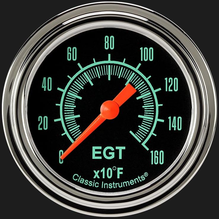 Instruments Classic GS398SLF G/Stock 2 5/8" Pyrometer Full Sweep