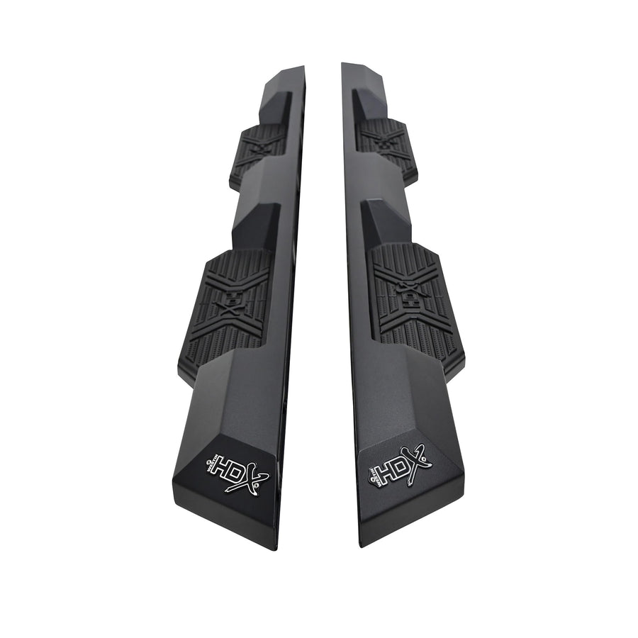 Westin HDX 56-24125 Xtreme Nerf Bars fits 2019-2025 Silverado Sierra 1500 2020-2025 Silverado Sierra 2500 3500 Double Cab (Exc 2019 Silverado LD/Sierra 1500 Limited) Textured Black Pair