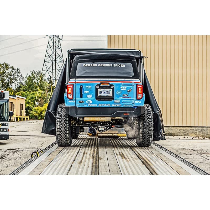 Accessory Concepts Advanced ACO48002770 Rear Bumper for 2021-2023 Ford Bronco Black Powder Coat