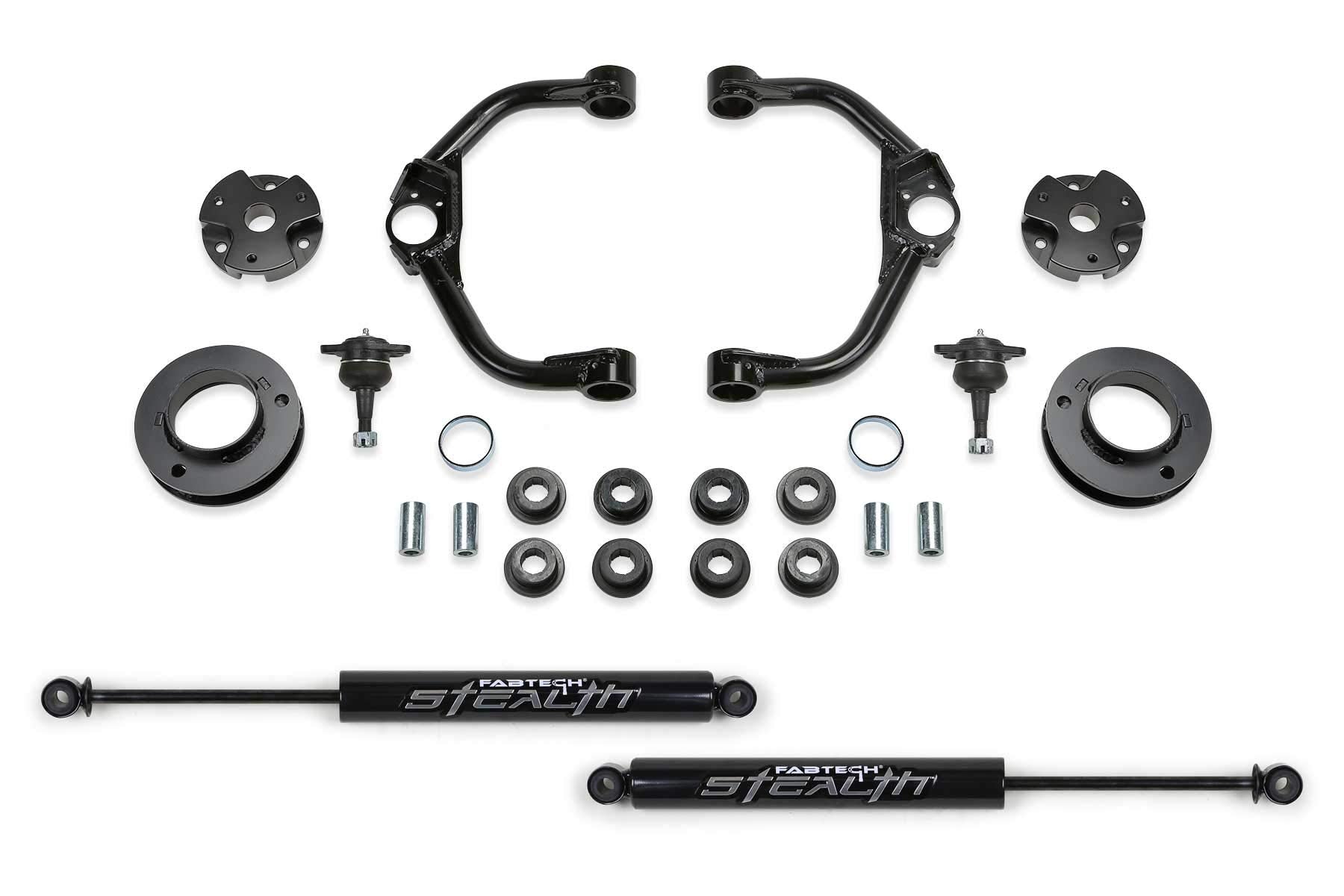 Fabtech K3168M Control Arm Ball Joint Lift System 3 in. Lift Stealth For PN[FTS23202/FTS23205/FTS6016] Ball Joint Lift System