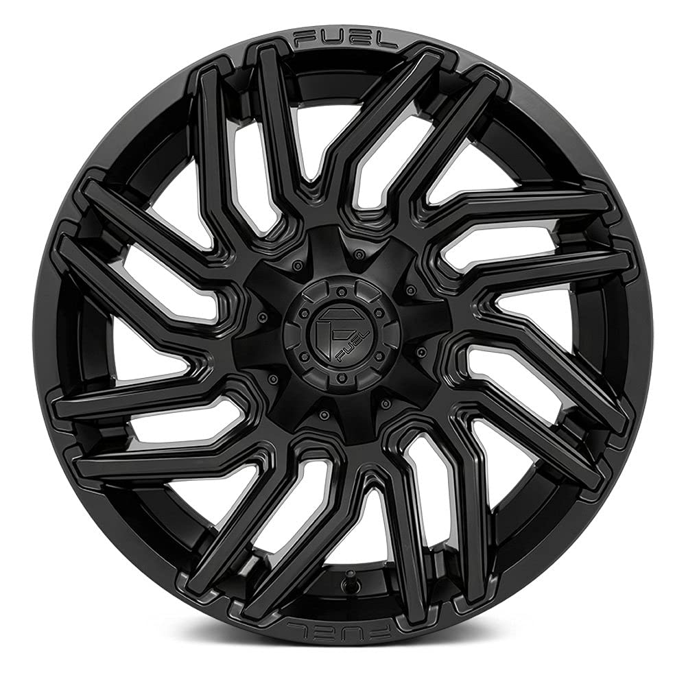 20x9 D775 TYPHOON, Bolt Pattern: 5x5.5/150, Offset: 1, MATTE BLACK, set of 1