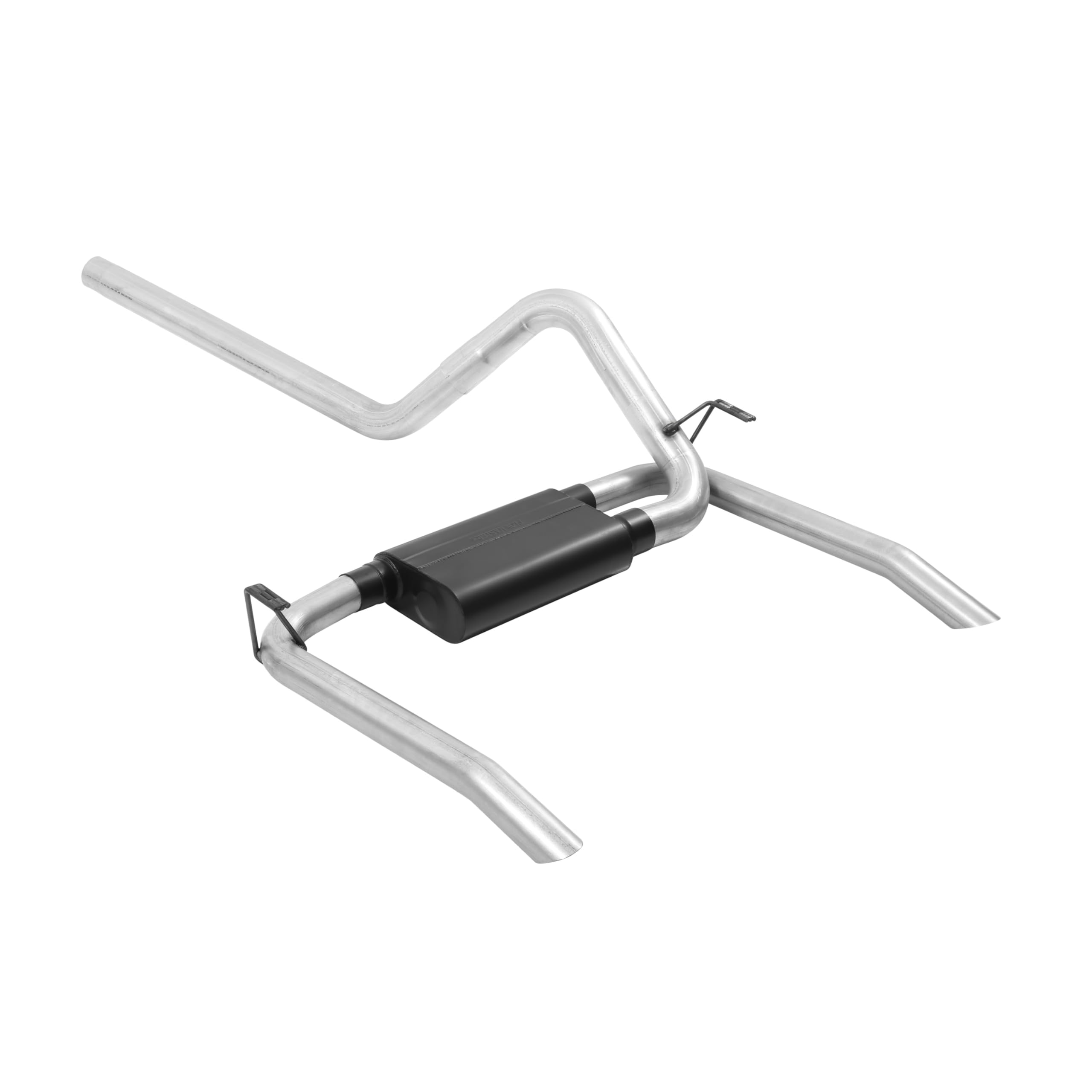 American Thunder Flowmaster 17133 Cat-Back Exhaust Kit 3 Inch Aluminized Steel with 2.5 Inch Tailpipes Compatible with 1995-1997 Chevy Camaro and Pontiac Firebird 5.7L