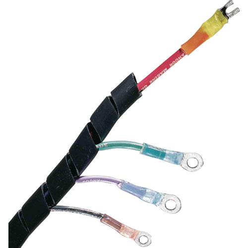 Marine Grade Ancor 452751 Electrical Spiral Wrap (3/4-Inch, Black, 10-Feet)
