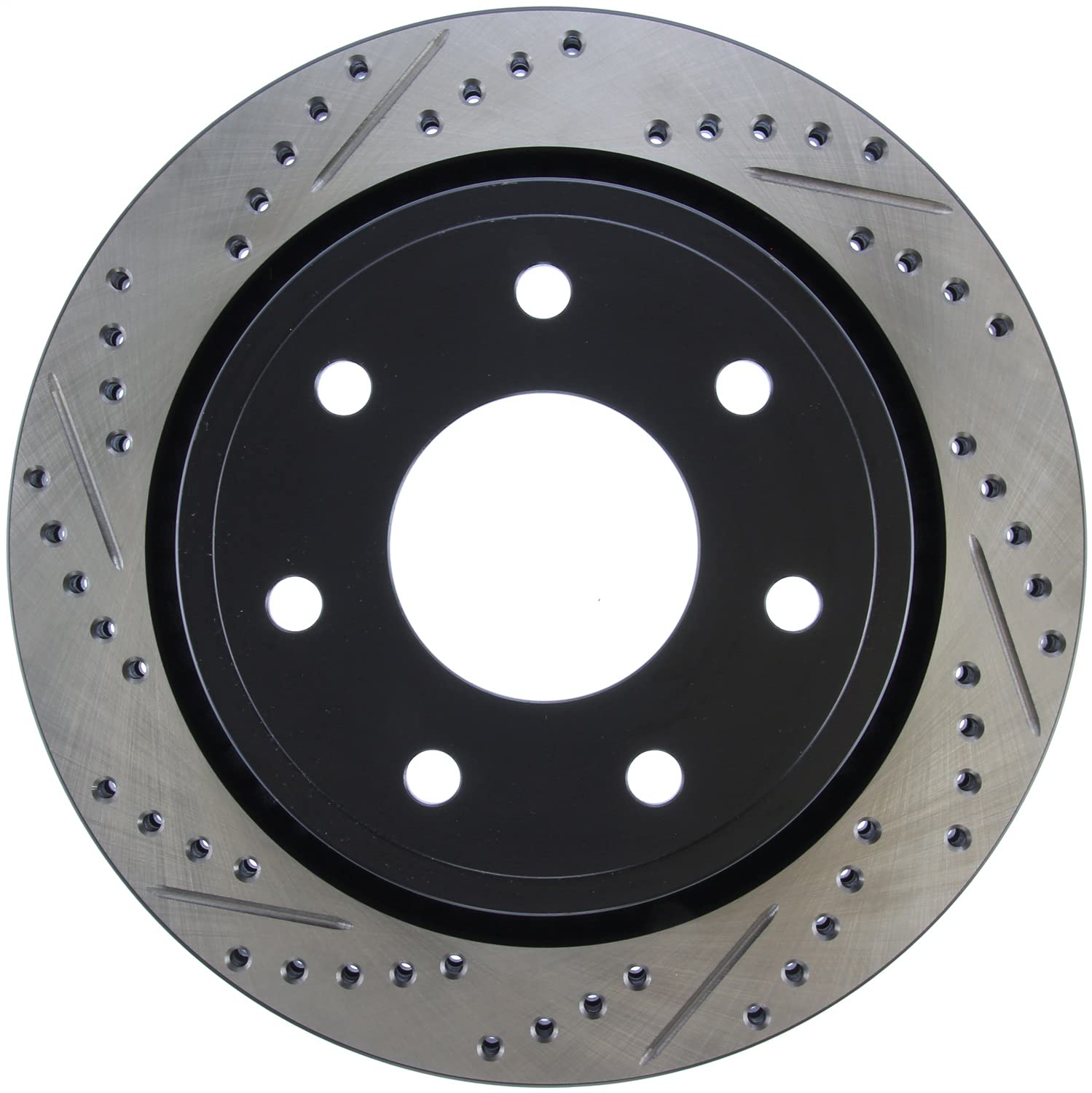 Sport Drilled/Slotted Brake Rotor StopTech 127.65133R (Rear Right), 1 Pack