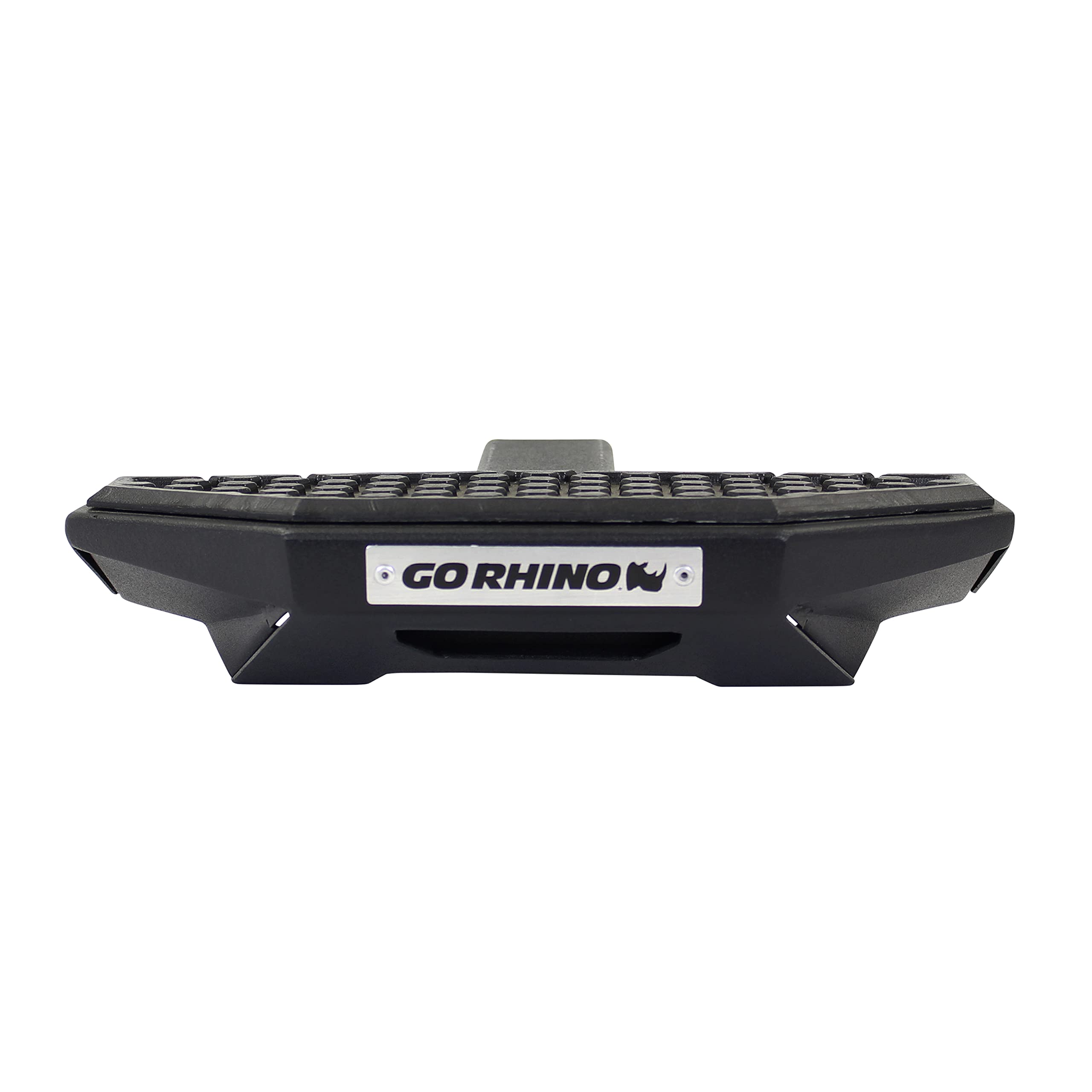 Go Rhino HS-30 Hitch Step Rhino | 12" Mild Steel, Textured Black | HS3012T | Fits 2" Receivers