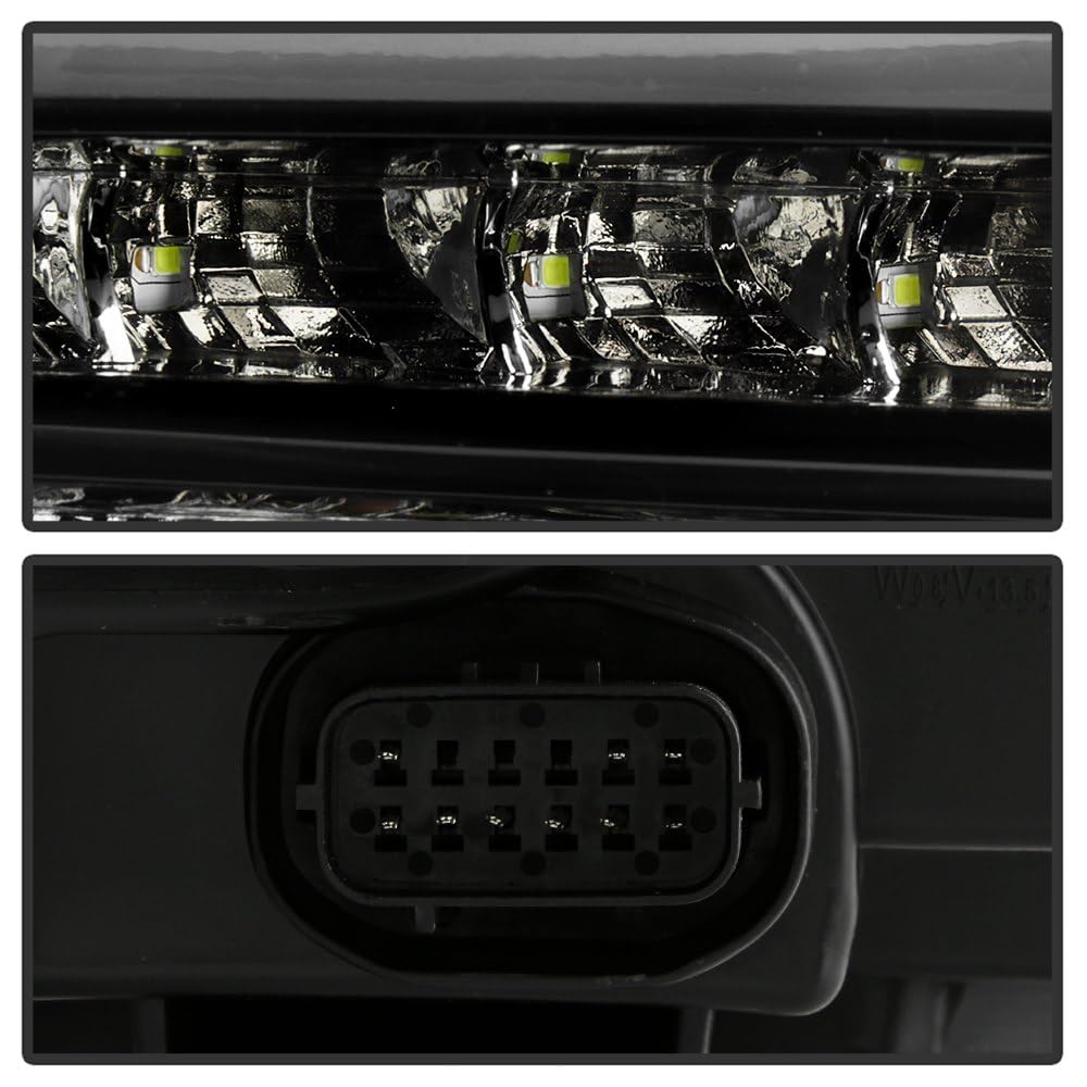 Chrysler 300 Spyder (OE) Halogen Only 2015-2023 (Won‘t Fit HID Models) Black Bezel Passenger Side Headlight -OEM Left