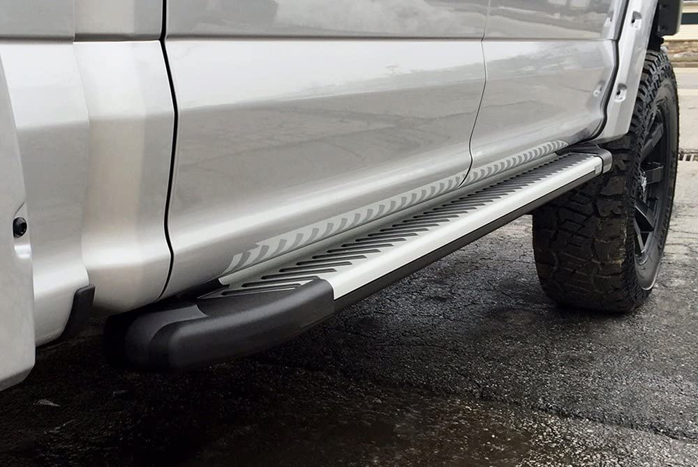 Ram 1500 Quad Cab (2019-Present) Romik® RAL-TS DRP Truck Running Boards Side Steps fits