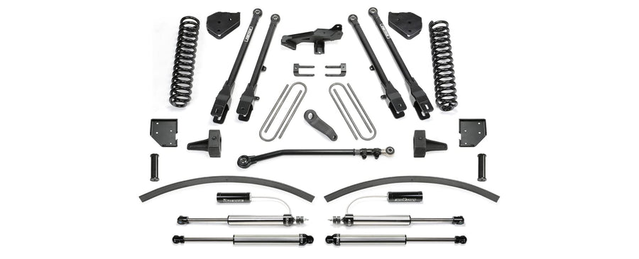 Fabtech 4LINK SYS 8 W/COILS & DL RES