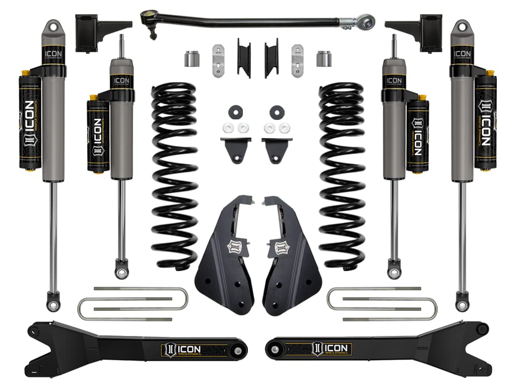ICON 4.5" Lift, Stage 4 Suspension System, w/Radius Arm 20-22 Ford F250/F350