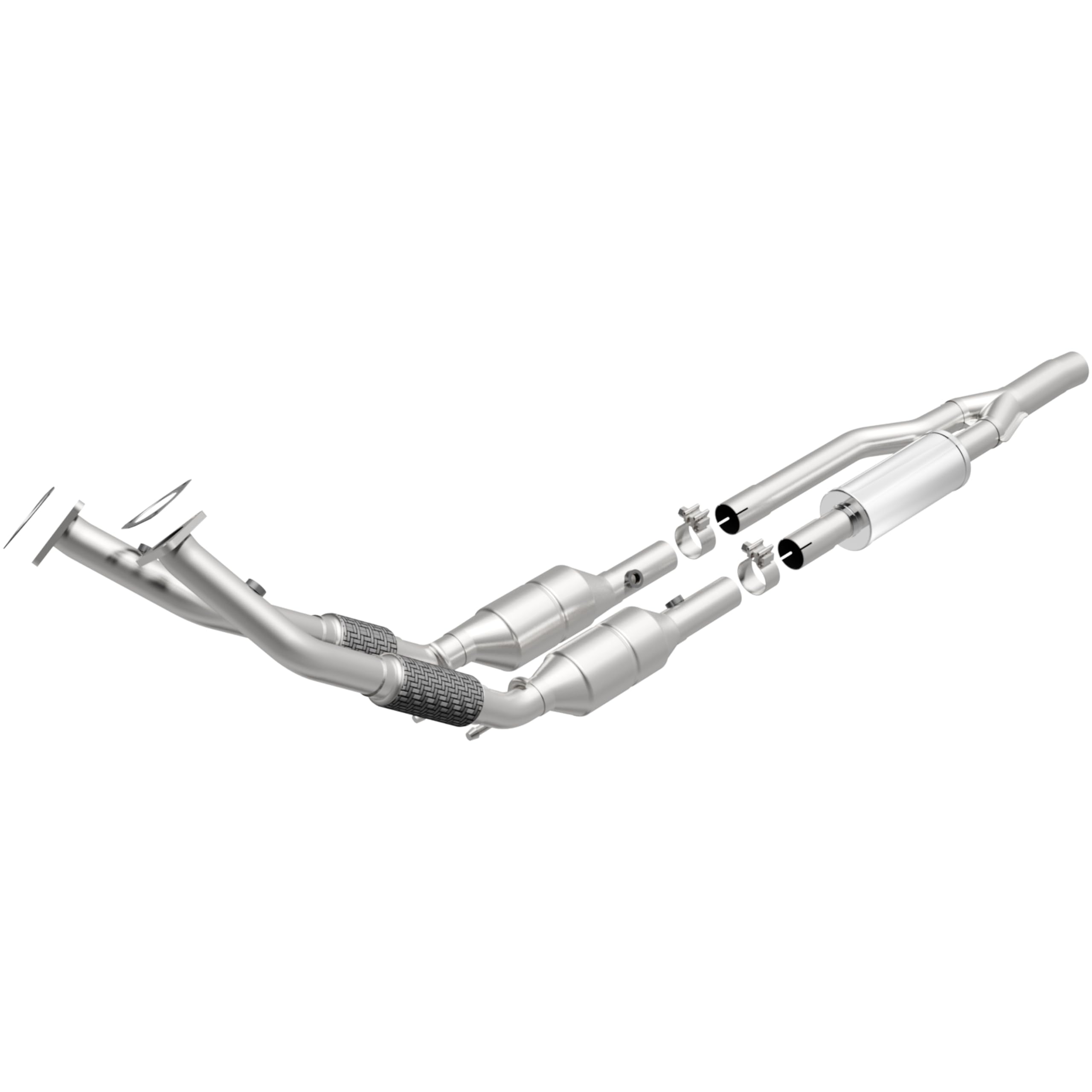 Large MagnaFlow Stainless Steel Direct Fit Catalytic Converter 49716