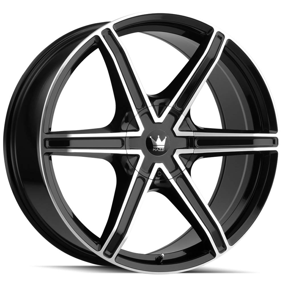 18X8 MAZZI STILTS-371 5X108/5X114.3 35ET 72.62CB Black/MACHINED