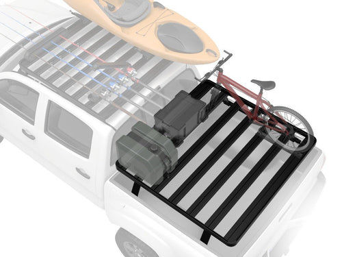 Slimline II Front Runner Load Bed Rack Kit Compatible with Toyota Tundra Crew Max Pickup Truck (2007-Current)