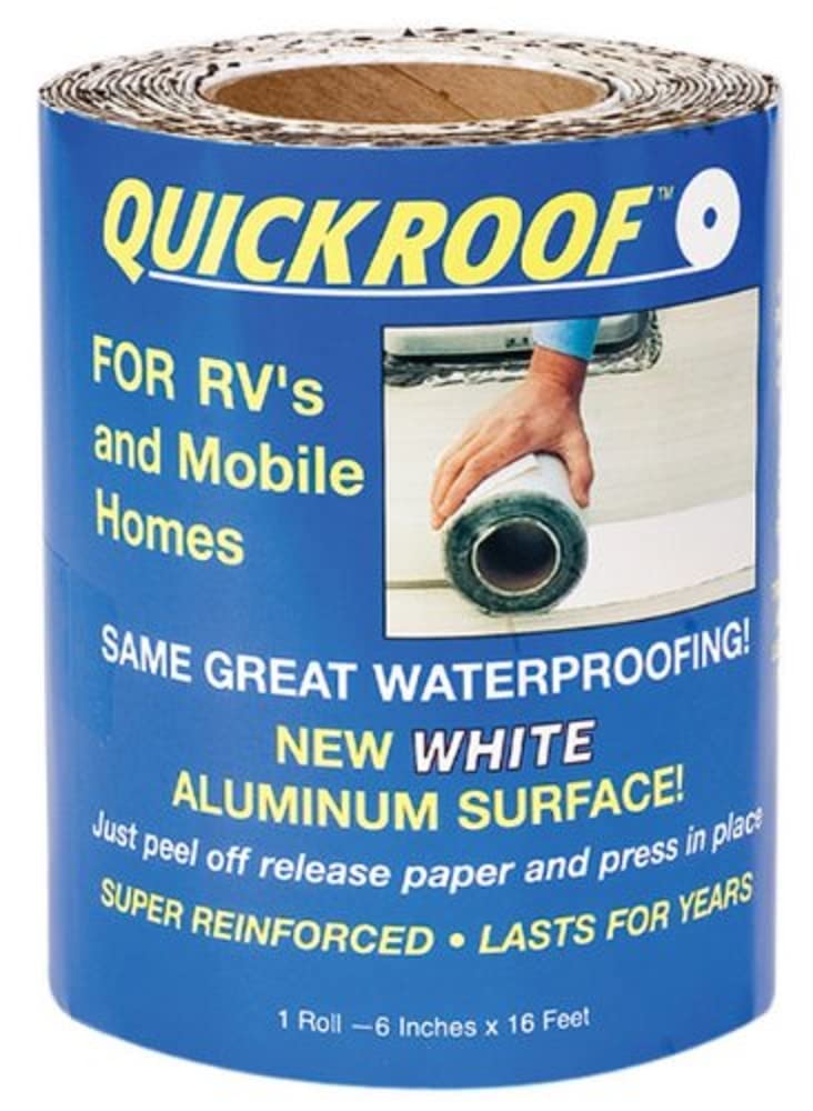 Cofair Quick Roof Pro WQR625 Aluminum White 6" x 25'