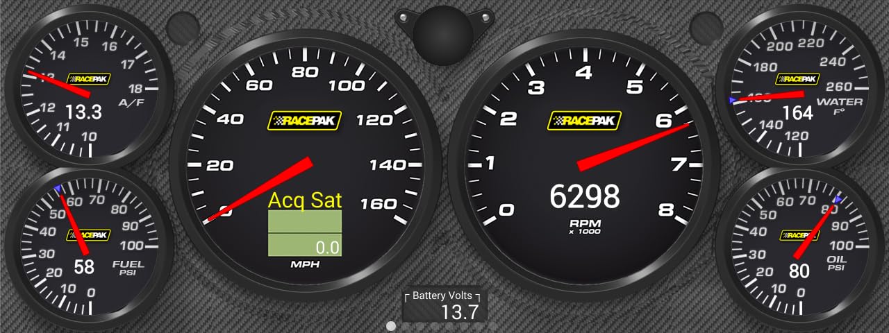12.3" Racepak Display - Kit Includes (Display,Harness,and Data Cables) 250-DS-123
