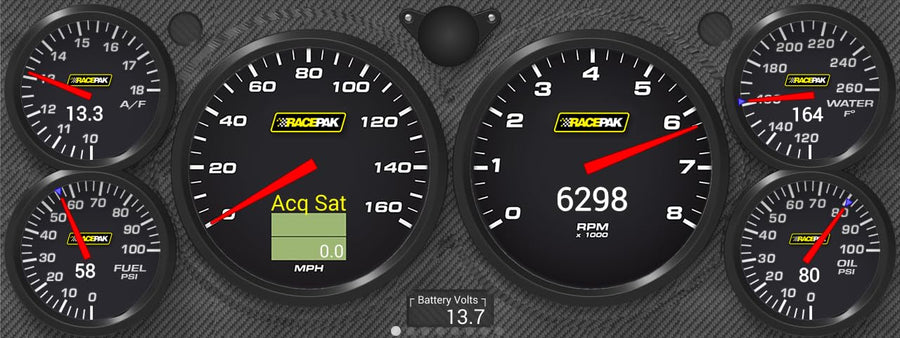 12.3" Racepak Display - Kit Includes (Display,Harness,and Data Cables) 250-DS-123