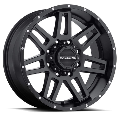 Injector Raceline 931B 16" Inch 6x139.7 Wheel Rim 16x8 +0mm Black