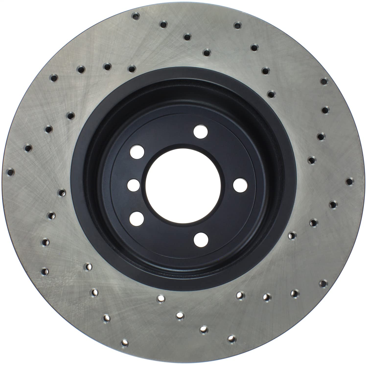 Front Right StopTech 128.34071R Sport Cross Drilled Brake Rotor