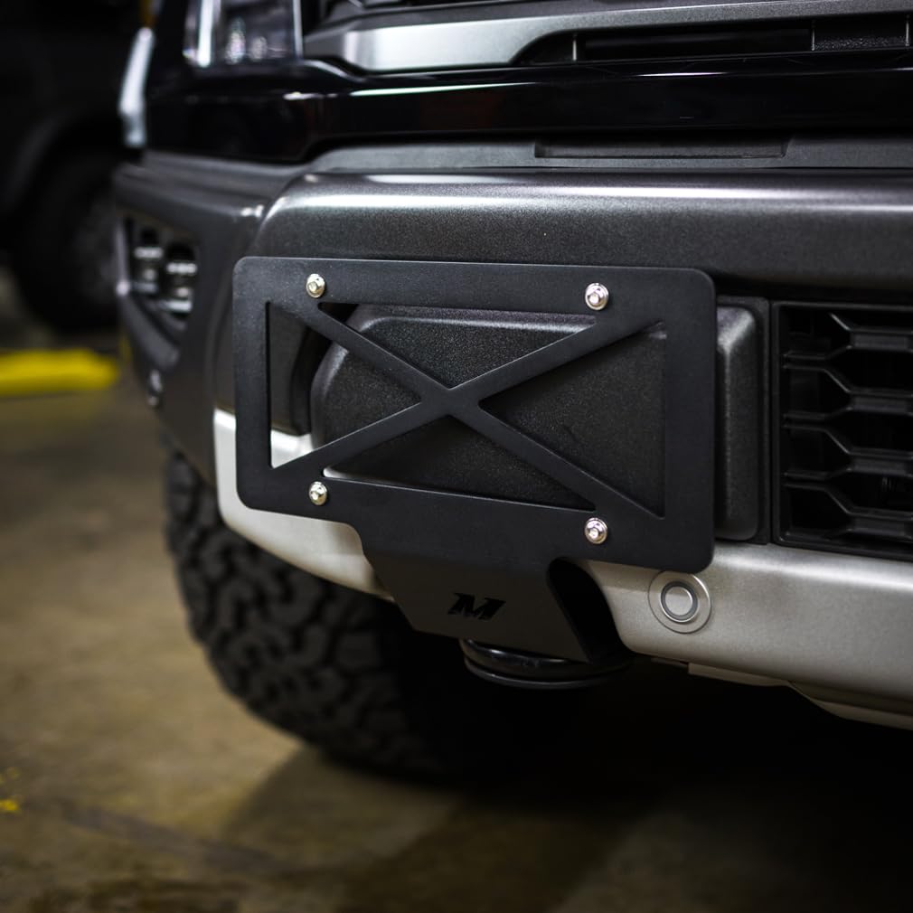 Mishimoto Relocation Kit License Plate, Fits Ford F-150, 2015+