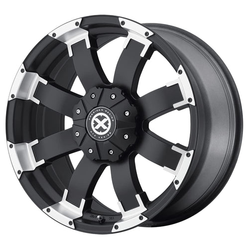 AX191 17X9 6X5.0 S-BLK MACH 20MM - ATX Series AX19179065720