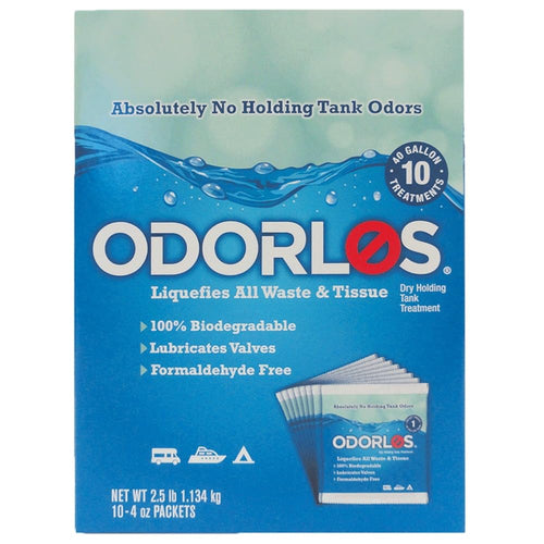 Odorlos Valterra Dissolving Packets 10 - Odorlos Holding Tank Treatment