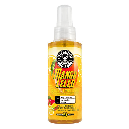 Chemical Guys AIR22604 Air Freshener & Odor Neutralizer (Mango Lemon Fusion Mangocello), 4 fl. oz