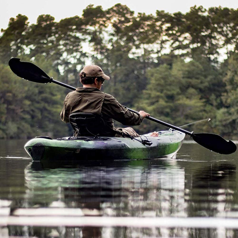 Assassin Backwater 06-0016 Full Paddle Carbon Hybrid - 90.5" to 94.5" Length, Black