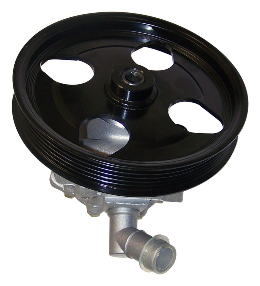 Power Steering Pump Crown Automotive Steering, black silver